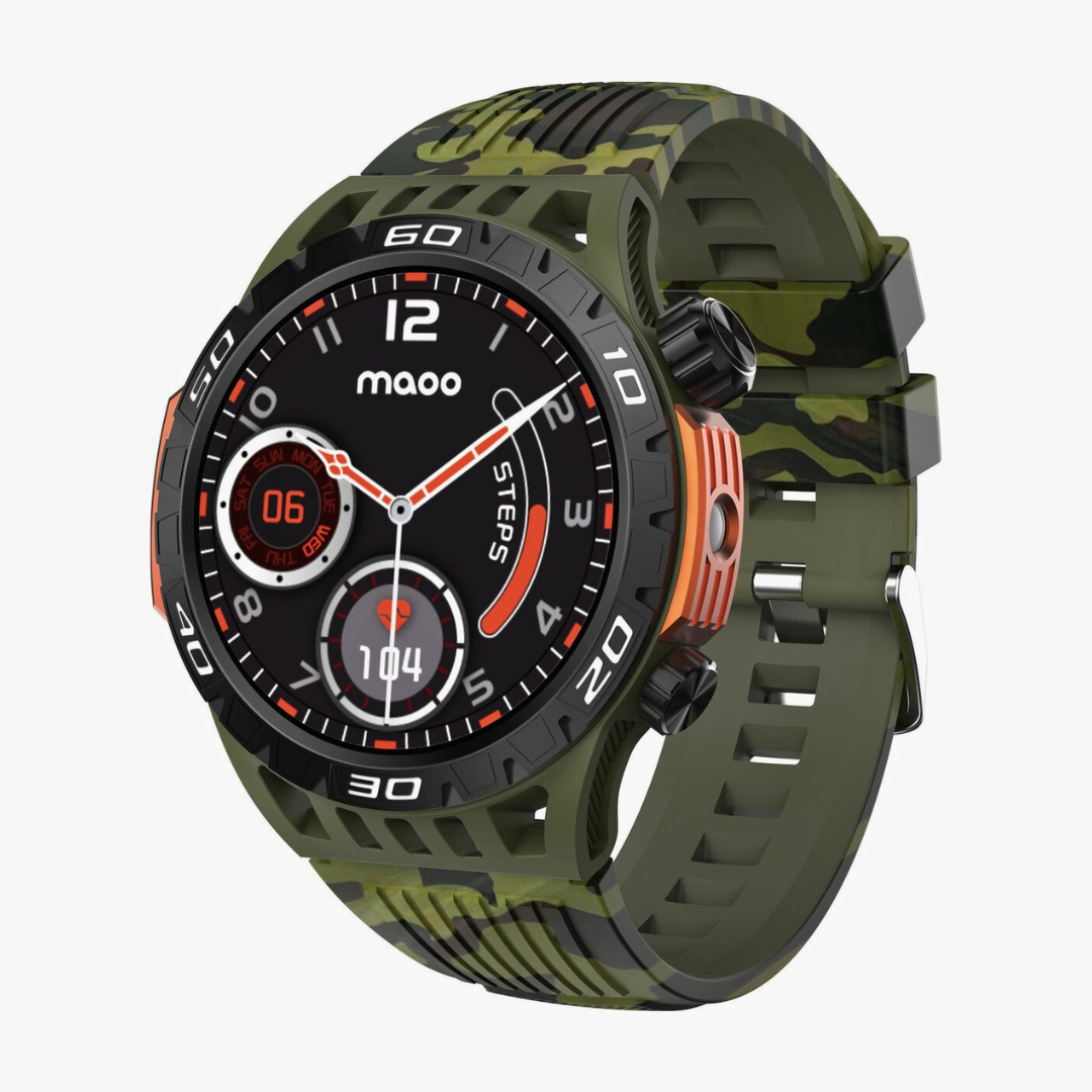 Maoo Explorer Smartwatch Heren Camouflage