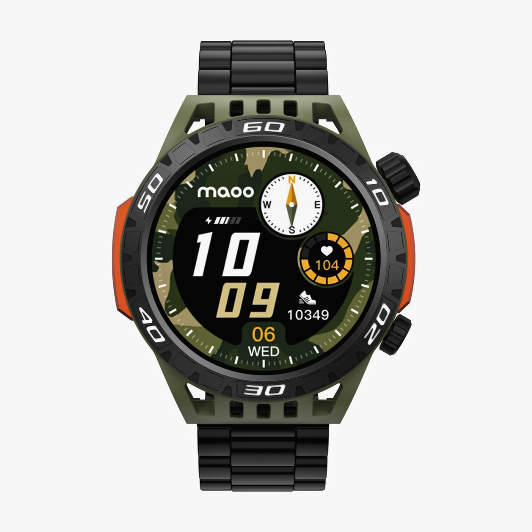 Maoo Explorer Smartwatch Heren Camouflage