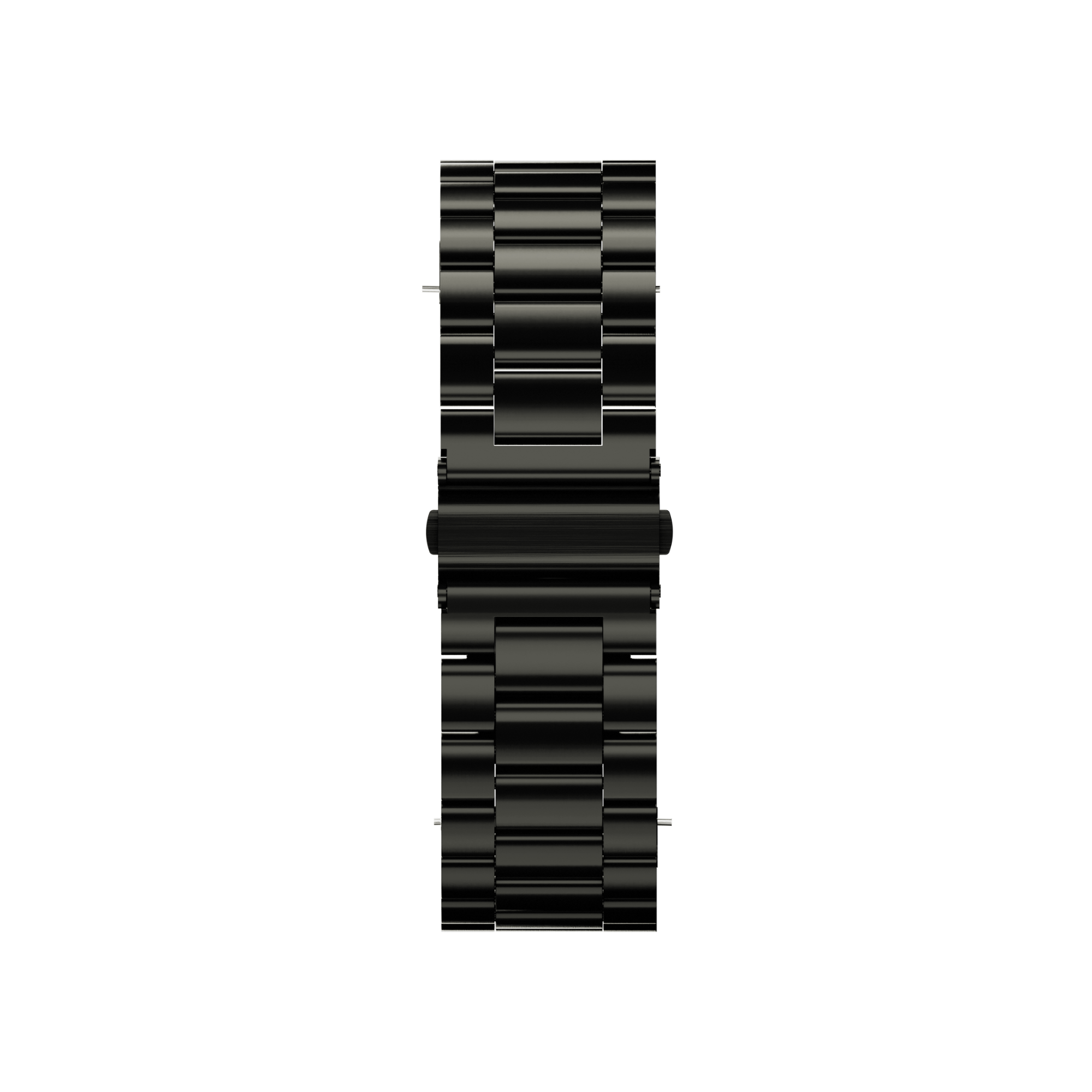 Stainless steel bandje donker grijs