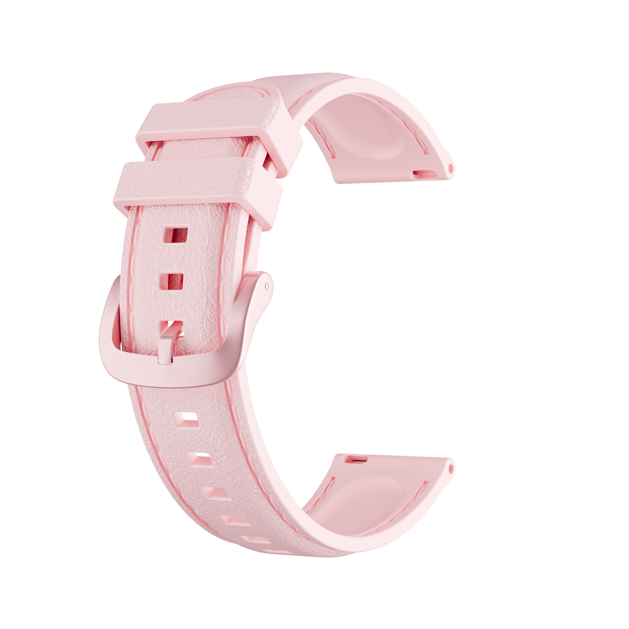 Maoo Ventura 2 Leren Bandje Roze 20mm