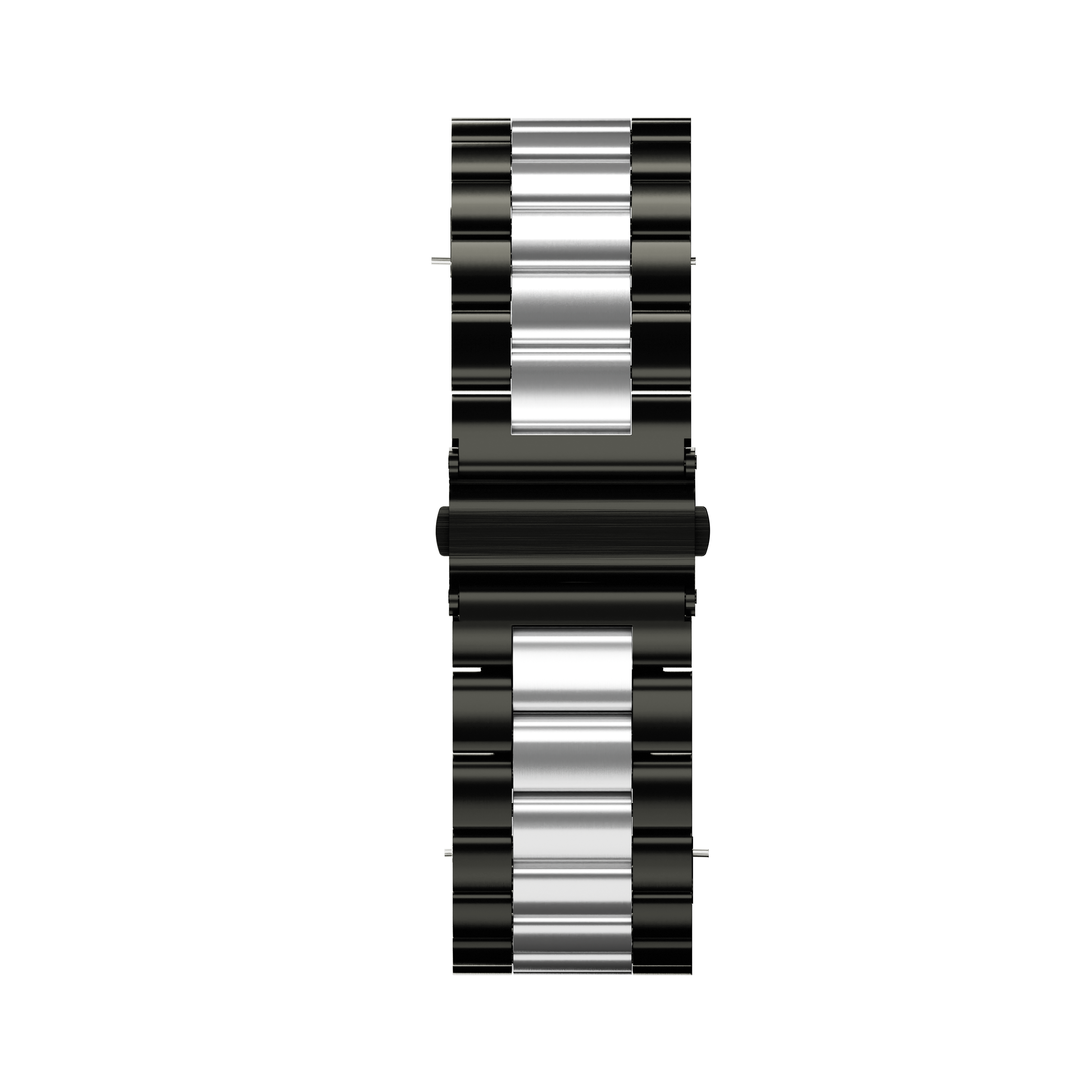 RvS bandje gun gray zilver