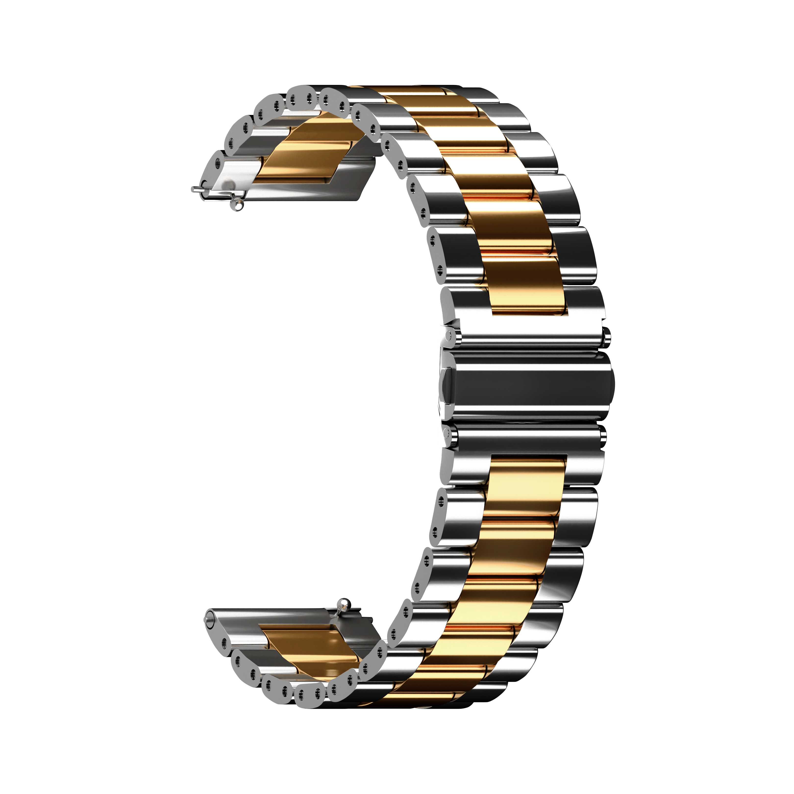 RvS bandje zilver goud