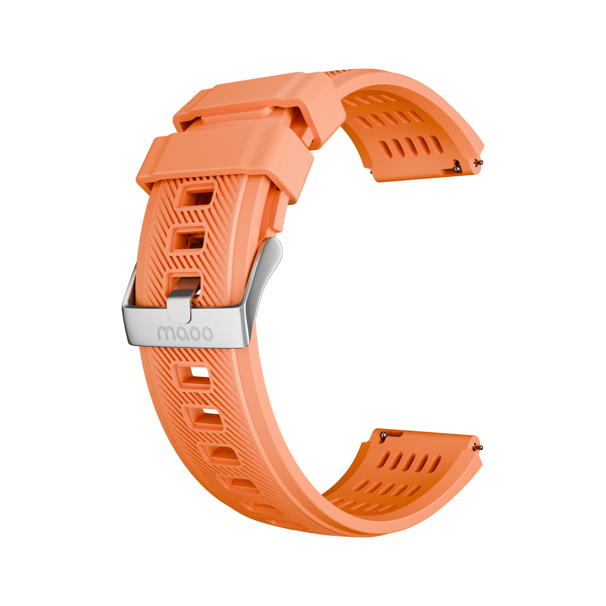 Siliconen bandje oranje