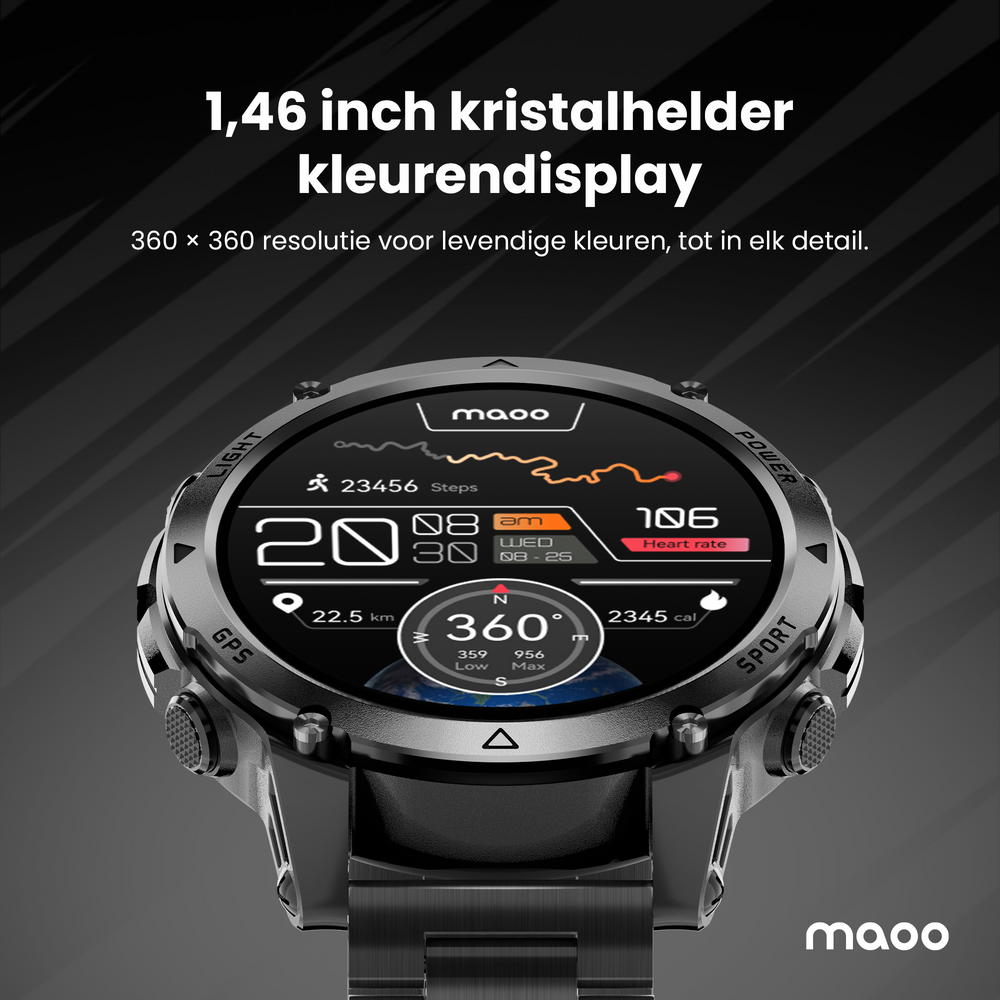 Maoo Titan GPS Gun Metal