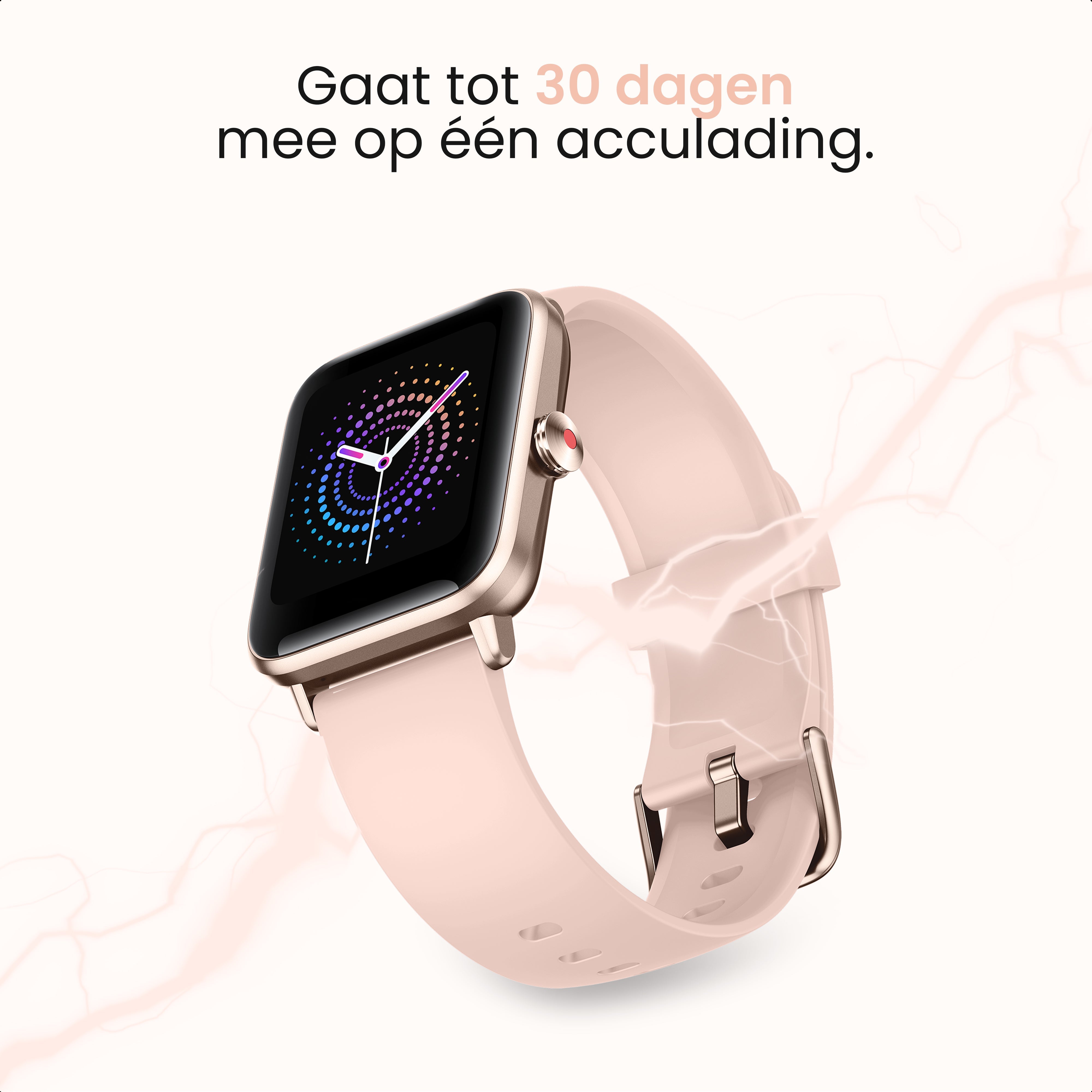 MAOO BOOST Smartwatch Roze