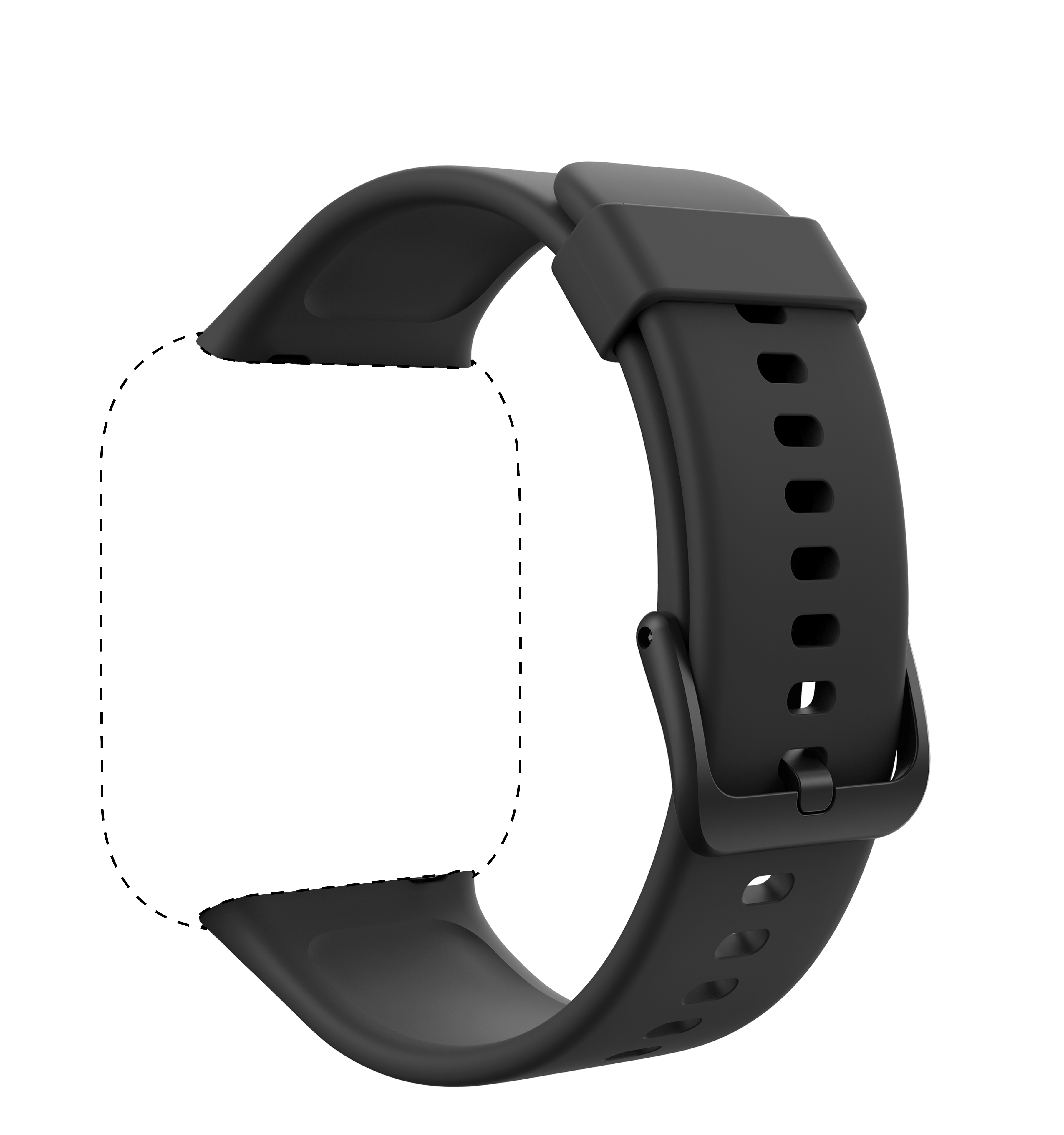 Maximize Smartwatch Bandje Zwart